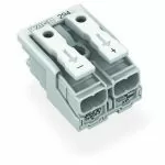 294-5072 КОНЕКТОР 2 ПОЛЮСЕН БЯЛ 24А 500V