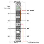 753-434  ВХОДЕН ЦИФРОВ МОДУЛ С 8 ВХ. 5-12VDC 0.2ms - Image 2