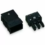 770-103 КОНЕКТОР 3P 25A ЧЕРЕН 0.5 – 4 mm2 МЪЖКИ